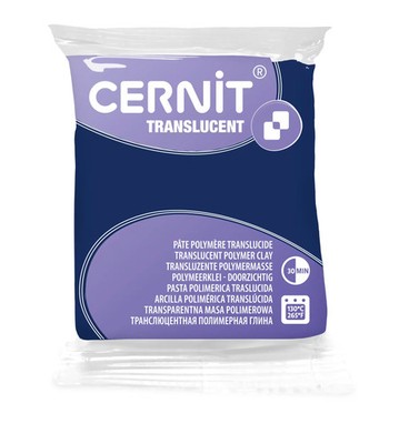 Cernit 6x Cernit Translucent 56 g Heidelbeere CE0920056249C