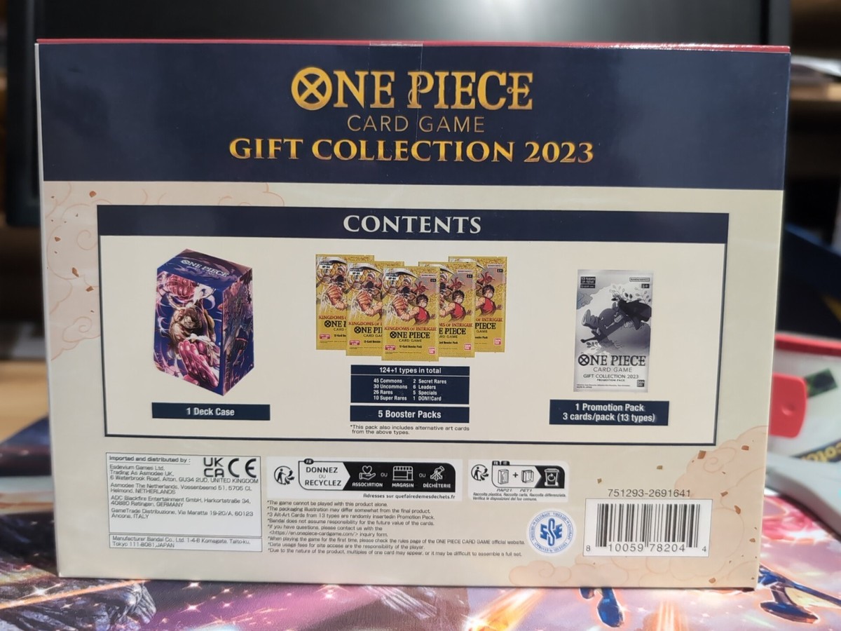 One Piece CCG Gift Collection Box - 6 Packs for sale online | eBay