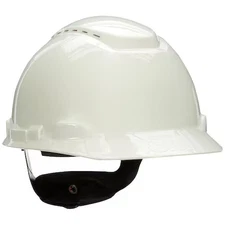 3M 76242-Nuv-H701vl Hard Hat, Hdpe, Pressure Diffusion Ratchet Suspension, White
