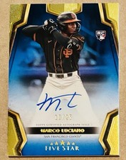 2024 Topps Five Star - Marco Luciano(RC) Auto /25 Blue #FSA-MLU  SF GIANTS !