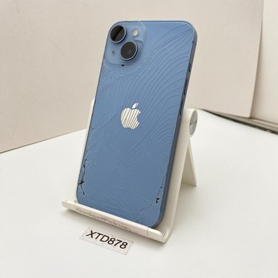 Apple iPhone 14 - 128GB - Blue (Unlocked) - CRACKED, DEFECTIVE | eBay