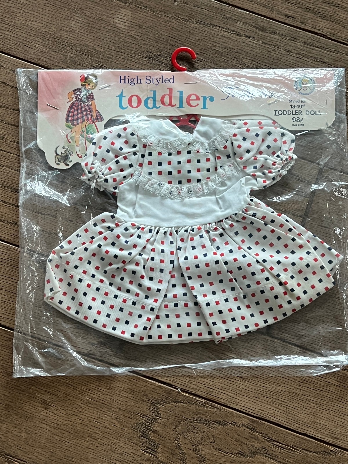 Fashions Toddler 18-19 Inch Doll Vintage New Old Stock