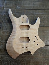 Guitar Body, Solid Flame Maple