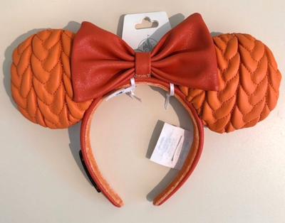 BNWT Disney Parks Loungefly Pumpkin Spice Orange Minnie  display picture 1