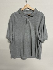 Propper Polo Shirt Short Sleeve Gray Utility Shirt Performance Men's Size 2XL