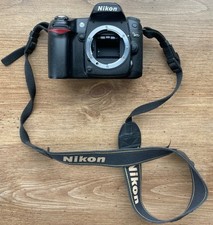 Nikon D80 Camera Body Works w/ ISO Error - Strap, Battery, Charger and Manual