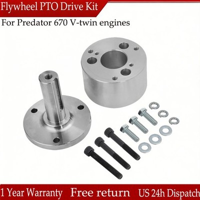 Flywheel PTO Drive Kit For Predator 670 V-twin Engine Adapter Coupler