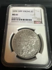 1878 7/8TF STRONG $1MORGAN SILVER DOLLAR $1 NGC