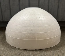 Worden GF-16 Lamp Form (full dome) for Stained Glass Lamp Construction GF16 Mold