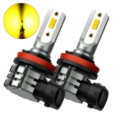 AUXITO H8 H11 LED H16 Fog Light DRL Driving Bulb 4000LM Yellow Super Bright A