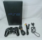 PS2 Midnight Black Game Console set Skeleton SCPH-50000 NTSC-J Tested
