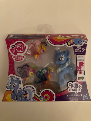 G4 My Little Pony Brushable 3” TRIXIE LULAMOON cutie mark magic