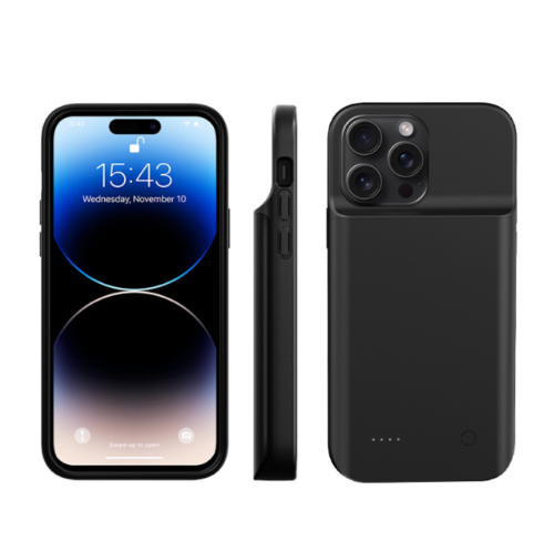 For iPhone 15/14/13/12/Pro Max/Mini/ Plus Charger Case Power Bank Charging Cover