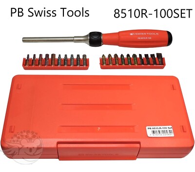 PB Swiss Tools Ratchet Driver Set 8510R-100 Set DIY Car Motorcycle maintenance