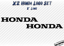 2x Honda Logo 8 Vinyl Decal Sticker Car Truck Window Racing Motorcycle