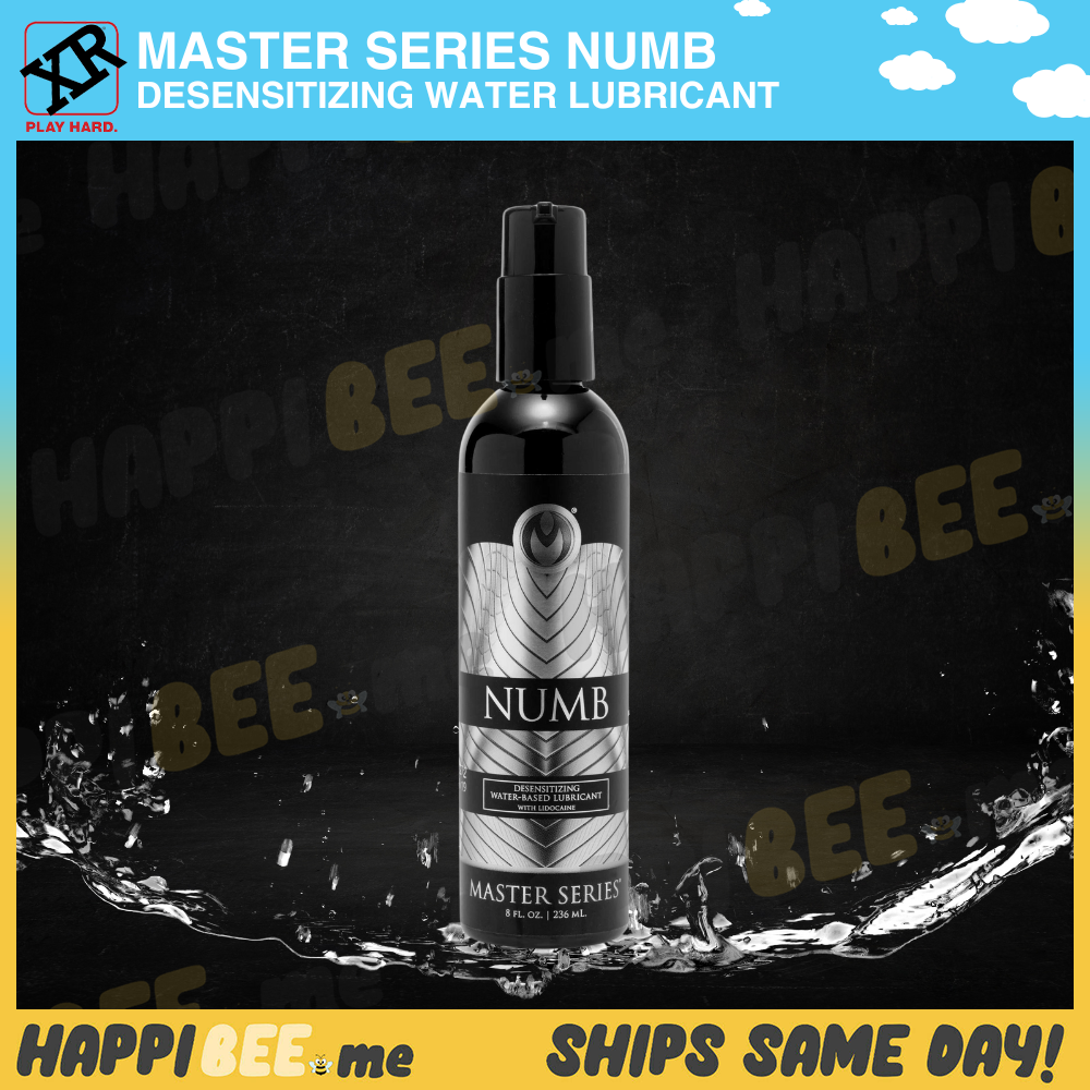 Master Series NUMB Ass Relax Anal Desensitizing Lubricant🍯Water Glide Lube  Gel