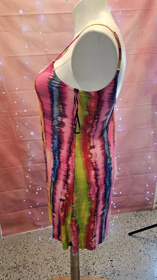 Felicity & Coco Multi Color Midi Sundress Size Xs  - Image 3 of 4
