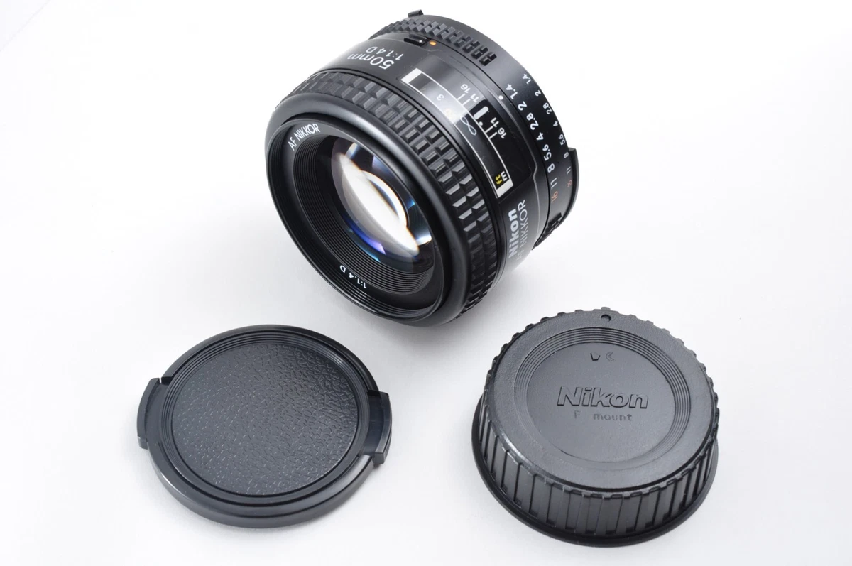 NIKON Ai AF Nikkor 50mm F1.4 D Fixed/Prime Lens From Japan [Near Mint]