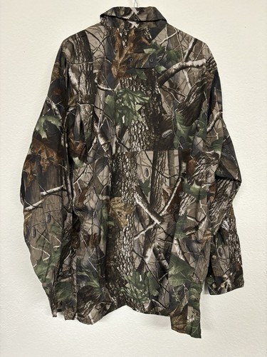 XL Vintage Rocky ProHunter Button Down Realtree Edge Embroidered 100% Nylon - Picture 5 of 6