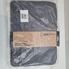 Laptop Sleeve Case (Grey) Targus CityLite for 15.6 inch Laptops  New & Sealed