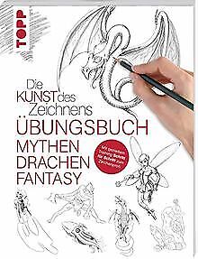Die Kunst des Zeichnens - Mythen, Drachen, Fantasy ... | Buch | Zustand sehr gut - Foto 1 di 2