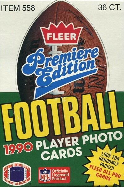 1990 Fleer Football - Pick your card - Complete Your Set - Ships Free