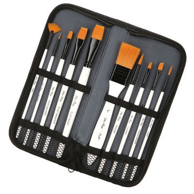 10 Pcs Premium Pinsel Set Detail Pinsel Set Künstler Professionelle Kits
