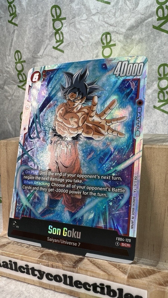 Dragon Ball Fusion World Ultra Limit Secret Rare SCR ENG FB04-129