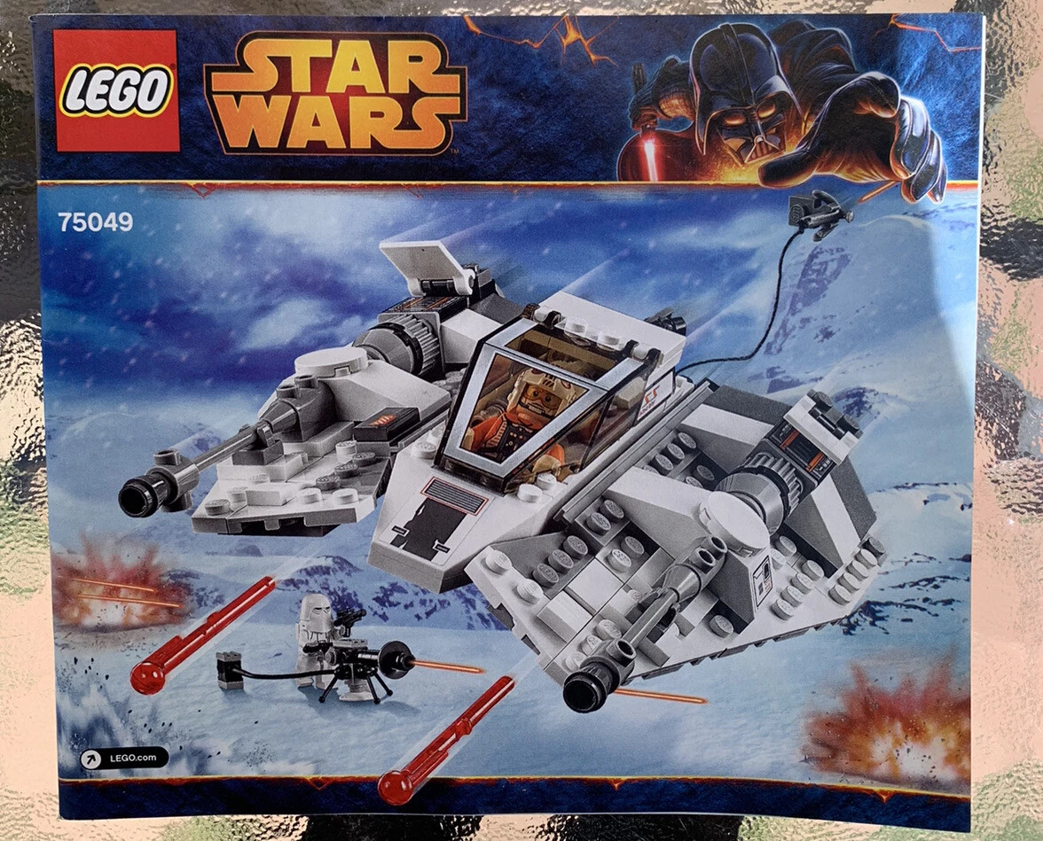 Distraktion ødemark job Lego Star Wars Snowspeeder 75049 INSTRUCTION MANUAL ONLY | eBay