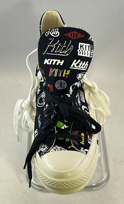 Size 10.5 - Kith x Converse Chuck 70 High 10th Anniversary - Black