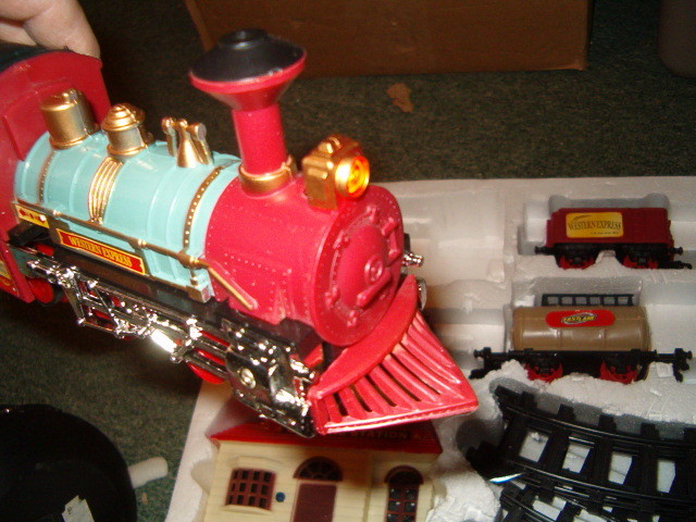 fast lane western express train set