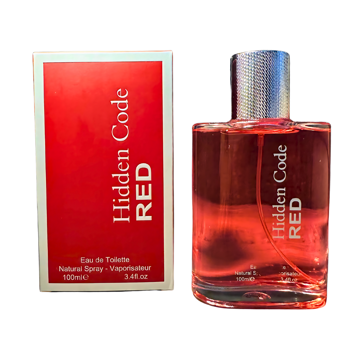 Hidden Code RED Men's Aftershave Eau de Toilette 100ML FREE DELIVERY
