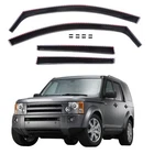 Deflectors In-Channel Window Visor For Land Rover LR3 / LR4 2005-2016 Rain Guard