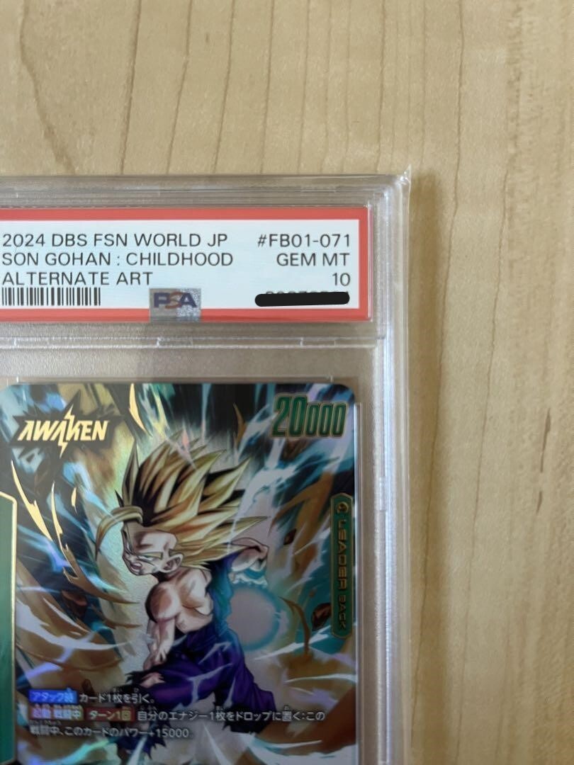 2024 DBS FSN WORLD JP SON GOHANカード