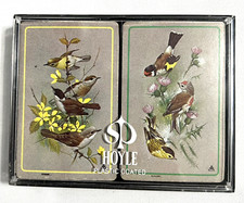 Hoyle 2 Deck Playing Cards Beautiful Colorful Birds Made In USA