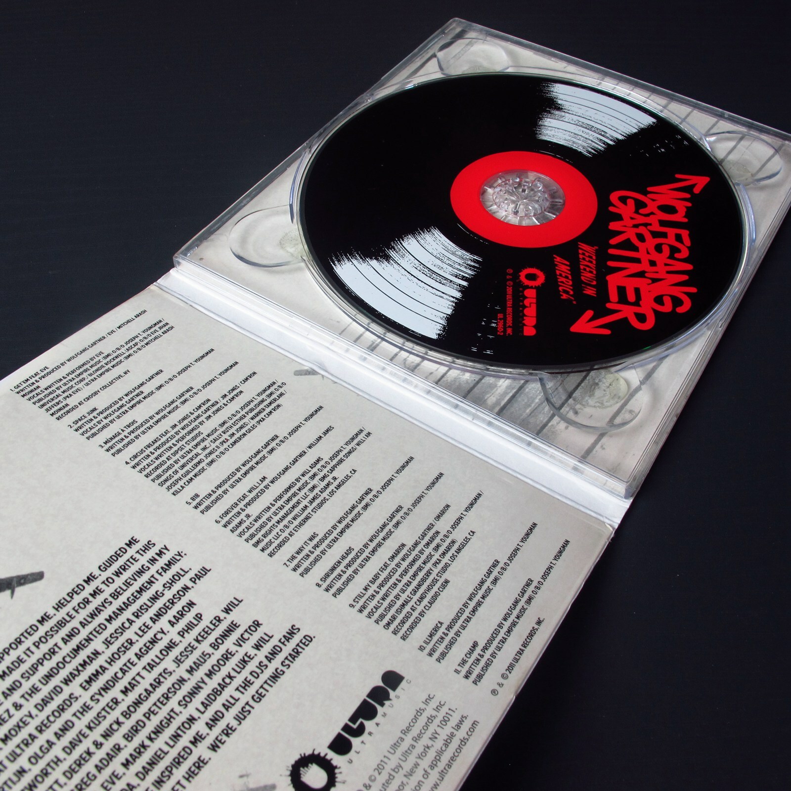 Wolfgang Gartner Weekend In America USA CD Electro House, HipHouse