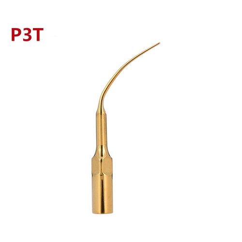 10pcs Gold P3T Dental EMS WOODPECKER Piezo Scaler Tip for Ultrasonic Handpiece - Picture 3 of 5
