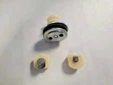 NEW 1971-1976 Impala & Caprice 2-Door   Rear Quarter Window Roller & Guide Set