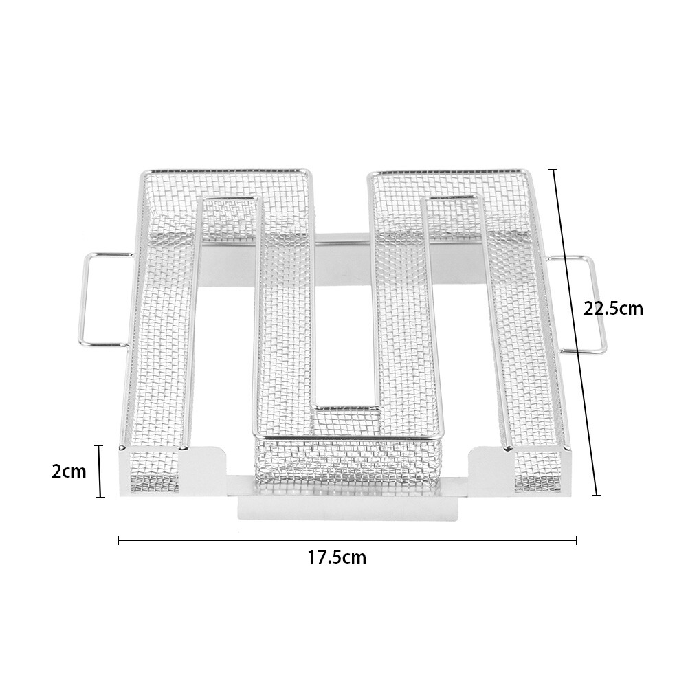 Kaltrauchgenerator Edelstahl Räucherschnecke - Für Smoker Und Grill