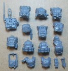 Astra Militarum - Kill Team Ratling Snipers - Comms Torso Backpacks - Bits 40K