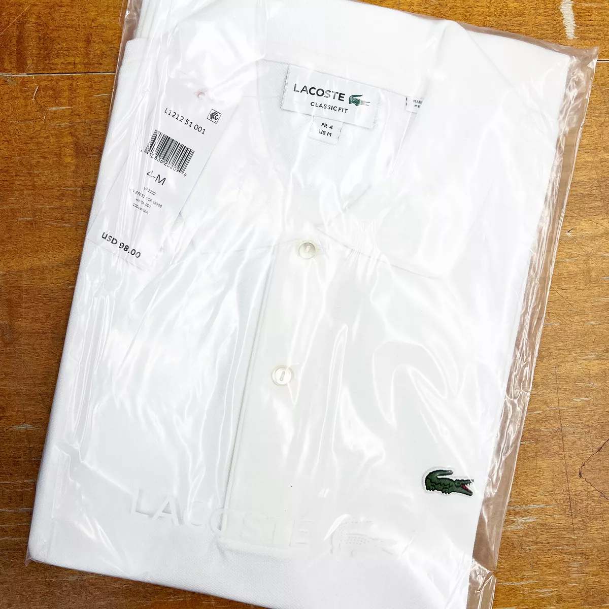 Lacoste classic sales l12 12 polo