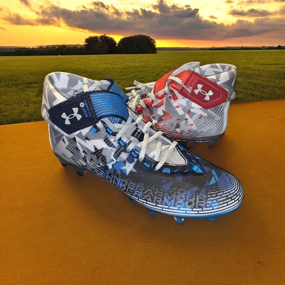 Under Armour Size 12.5 Blur Smoke 2.0 