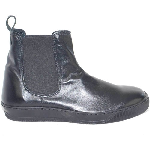 Scarpe uomo beatles stivaletto con elastico nero fondo sportivo antiscivolo  vera | eBay