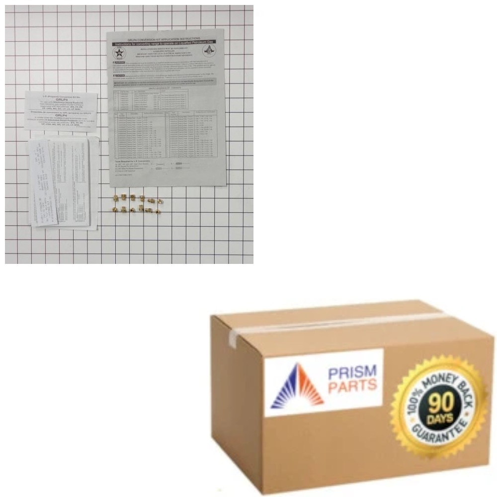 Frigidaire, Gallery OEM Range Cooktop LP Conversion Kit Part # NP4118065Z110