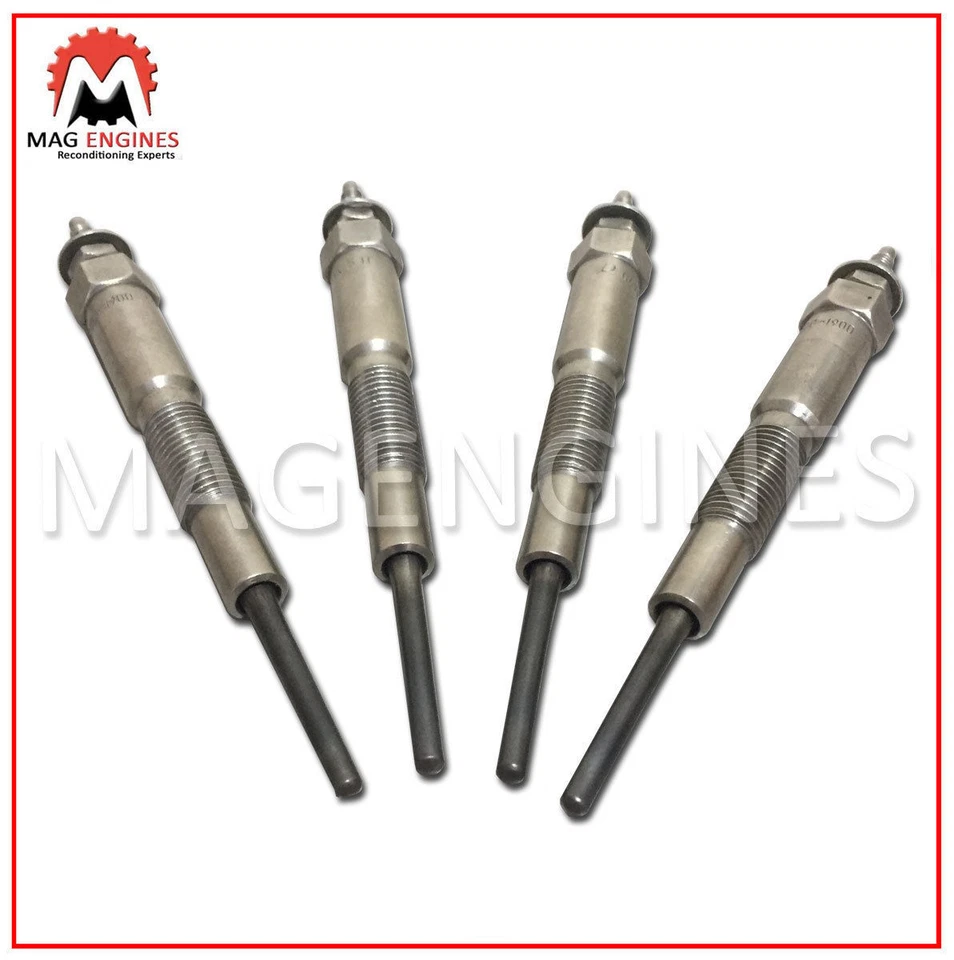 067100-1900 HEATER GLOW PLUGS SET MAZDA RF5C FOR MAZDA 6 & MAZDA MPV 2.0 LTR - Image 2 of 4