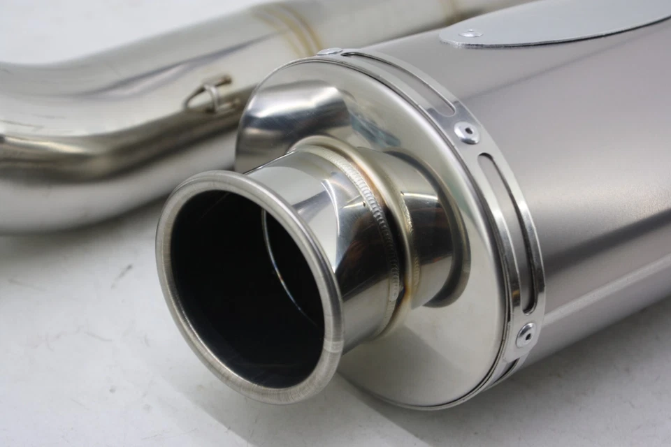 Suzuki GSXR600 GSXR750 2006 2007 titanio slip-on silenciador de escape de carrera Hamaguchi Foto 3 de 4