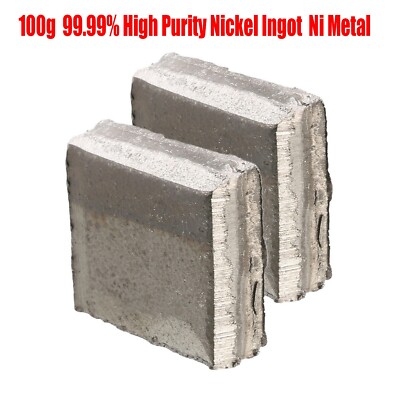 Pure Ni 99,99% Nickel Ni Barren Blech Plate Nickel Plate 100g Reines Nickel Ni M