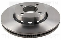 Nk 204739 2X Bremsscheiben 2 StüCk Scheibenbremse Brake Discs Vorderachse Vorne