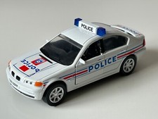 BMW 328i Police Classic France Car Model Toy Diecast Amercom 1:43 Scale