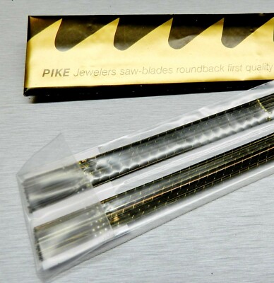 Jewelers Saws Blades Pike # 6/0 Swiss Made Grobet Saw Blade for Saw Frame 144 Pc